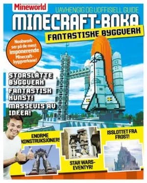 Omslag: "Minecraft-boka : utrolige byggverk" av Joachim Haraldsen