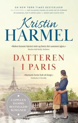 Omslag: "Datteren i Paris" av Kristin Harmel