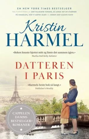 Omslag: "Datteren i Paris" av Kristin Harmel