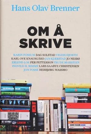 Omslag: "Om å skrive" av Hans Olav Brenner