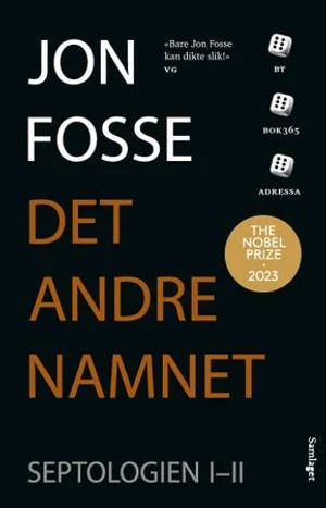 Omslag: "Det andre namnet : roman" av Jon Fosse