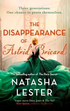 Omslag: "The disappearance of Astrid Bricard" av Natasha Lester