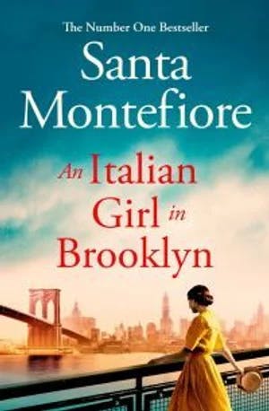Omslag: "An Italian girl in Brooklyn" av Santa Montefiore