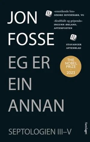 Omslag: "Eg er ein annan : roman" av Jon Fosse