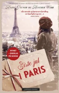 Omslag: "Siste jul i Paris" av Hazel Gaynor
