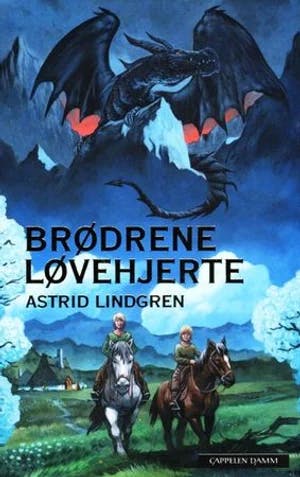 Omslag: "Brødrene Løvehjerte" av Astrid Lindgren