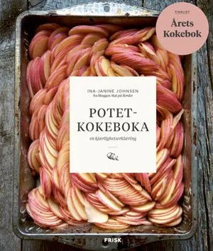 Omslag: "Potetkokeboka : en kjærlighetserklæring" av Ina-Janine Johnsen