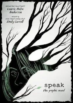 Omslag: "Speak : the graphic novel" av Laurie Halse Anderson