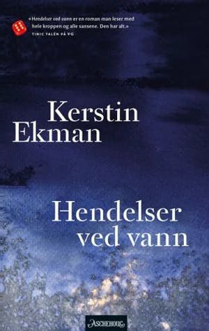 Omslag: "Hendelser ved vann" av Kerstin Ekman