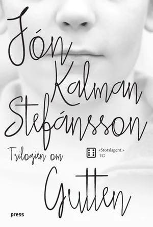 Omslag: "Trilogien om Gutten" av Jón Kalman Stefánsson
