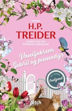 Omslag: "Vaniljekrem, Sobril og pinnedyr" av Hans Petter Treider