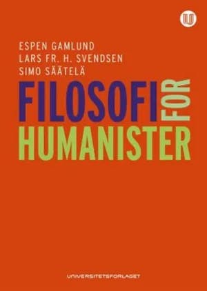 Omslag: "Filosofi for humanister" av Espen Gamlund