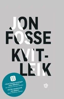 Omslag: "Kvitleik : forteljing" av Jon Fosse