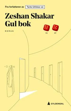 Omslag: "Gul bok : roman" av Zeshan Shakar