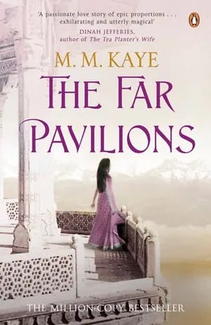 Omslag: "The far pavilions" av Mary Margaret Kaye