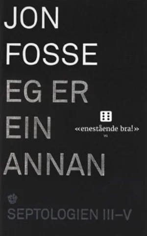 Omslag: "Eg er ein annan : roman" av Jon Fosse
