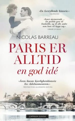 Omslag: "Paris er alltid en god idé" av Nicolas Barreau