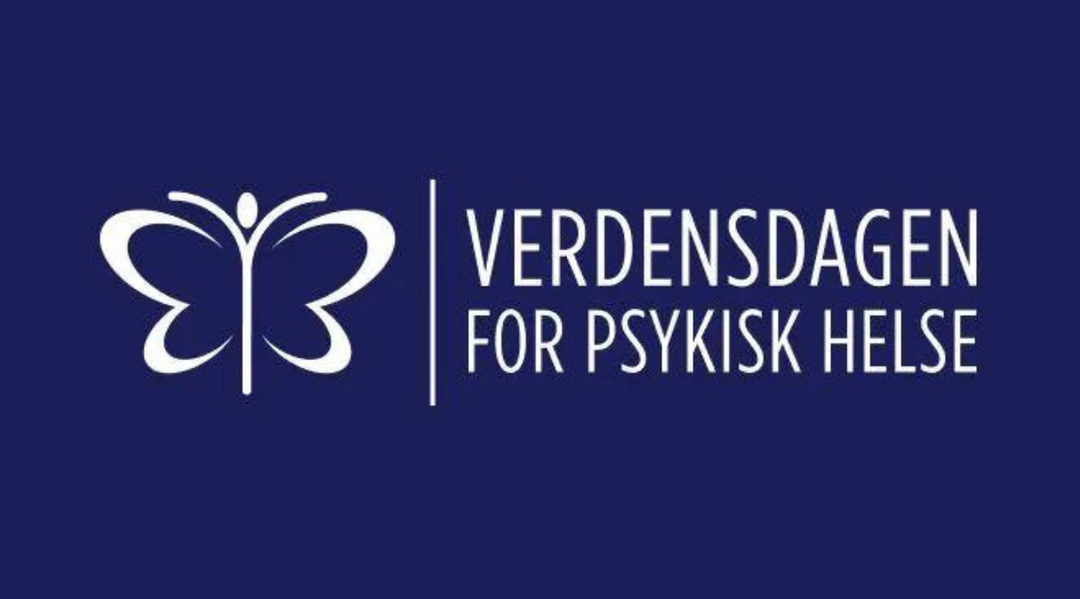 Logo til Verdensdagen på blå bakgrunn