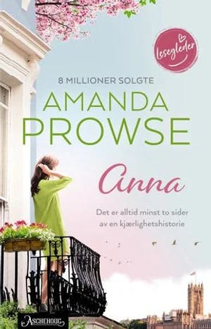 Omslag: "Anna" av Amanda Prowse