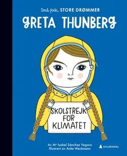 Omslag: "Greta Thunberg" av Ma Isabel Sánchez Vegara