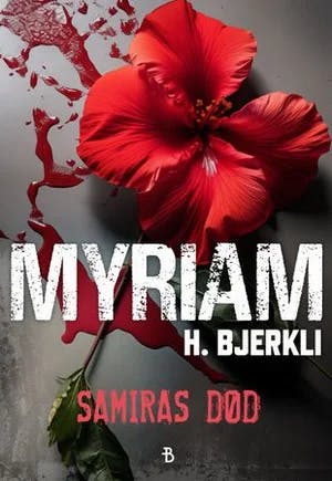 Omslag: "Samiras død" av Myriam Halden Bjerkli