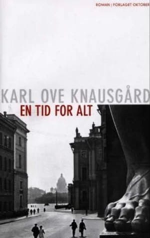 Omslag: "En tid for alt" av Karl Ove Knausgård