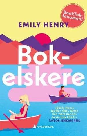 Omslag: "Bokelskere" av Emily Henry