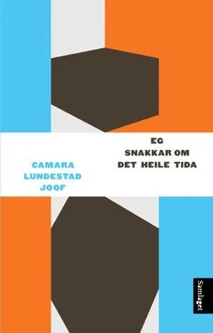 Omslag: "Eg snakkar om det heile tida" av Camara Joof