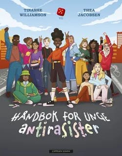 Omslag: "Håndbok for unge antirasister" av Tinashe Williamson