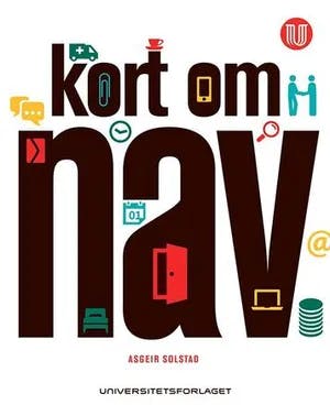Omslag: "Kort om NAV" av Asgeir Solstad